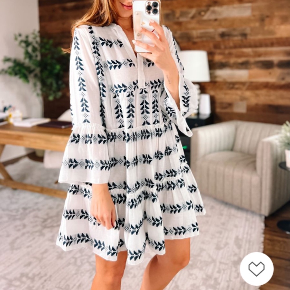 Elan Grecian Cover up Dress size M